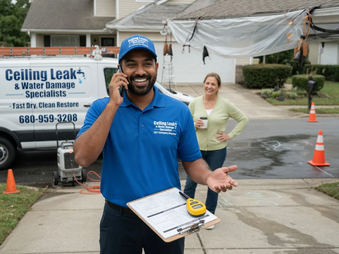 Ceiling Leak Cleanup Peebles, OH FAQs
